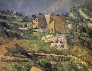 Paul Cezanne Maisons a L-Estaque France oil painting artist